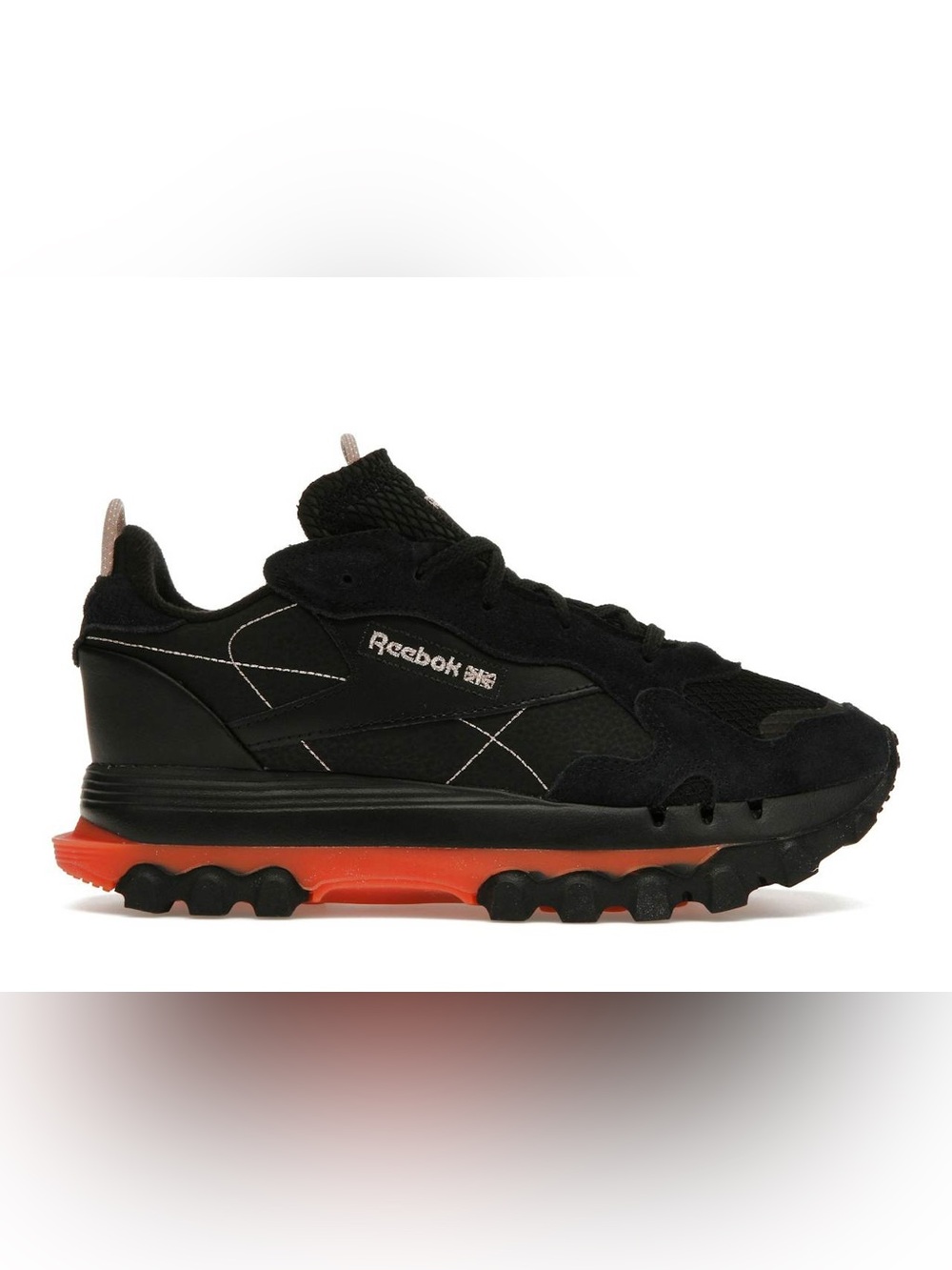 Reebok x Cardi B fiery orange & black sneakers